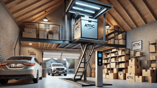 Attic storage lift solutions