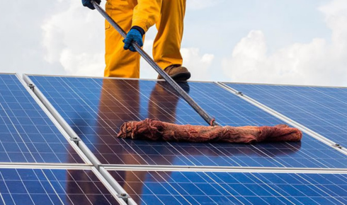 cleaning and maintenance for solar panels